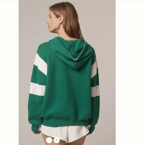 Anthropologie Daily Practice Knit Hooded Sweatshirt | NWT | S - Picture 4 of 7